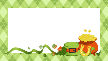 Frame. St. Patrick's Day