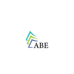 ABE letter logo design on white background. Creative  modern ABE letter logo design. Vector design.
