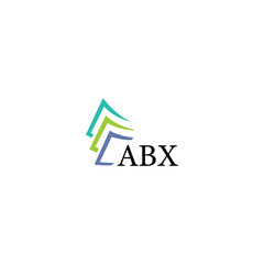 ABX letter logo design on white background. Creative  modern ABX letter logo design. Vector design.