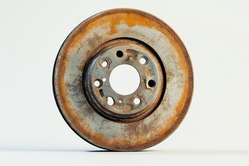 Rusty Used Car Brake Rotor Disc