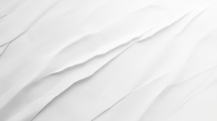Obraz premium slightly crumpled clean white paper, image texture