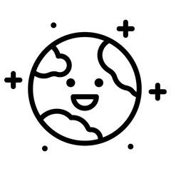 깨끗한 지구 아이콘