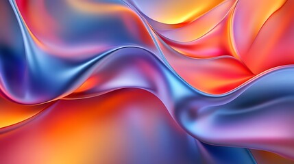 Naklejka premium Abstract Colorful Swirling Fluid Design