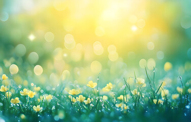 spring flowers background