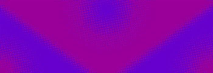 Purple magenta pop art retro comic background with halftone dots design, vector illustration EPS10