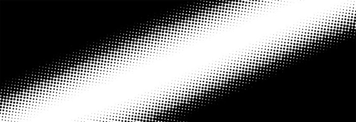 Black and white pop art background in retro comics style with halftone dots design, vector illustration EPS10