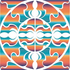 colorful creative decorative illustration pattern