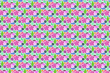 Collection of Spring Colorful Flower Elements Vector Illustrations Floral Bouquets Leaves Buds Botanical Garden Decoration Greeting Cards Invitations Scrapbooking Patterns