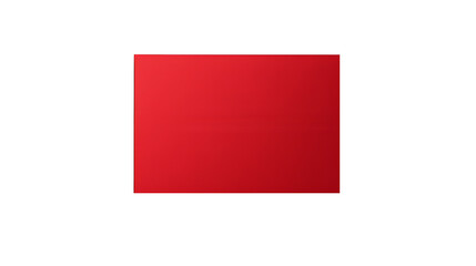 Red Rectangle Blank Paper - High-Quality Template for Branding, Marketing, and Creative Designs