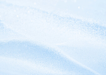 Obraz premium 綺麗な水色のキラキラの背景