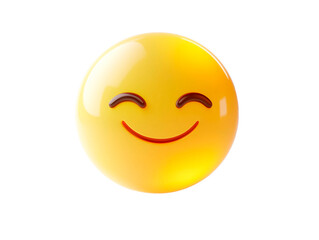 Fototapeta premium 3d rendered emoji with transparent background