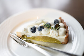 日比谷松本楼Grill & Garden Terraceのレアチーズタルト