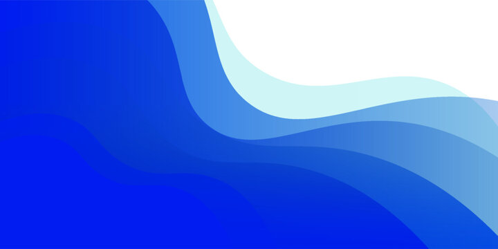 abstract liquid background with blue color, vector illustration.