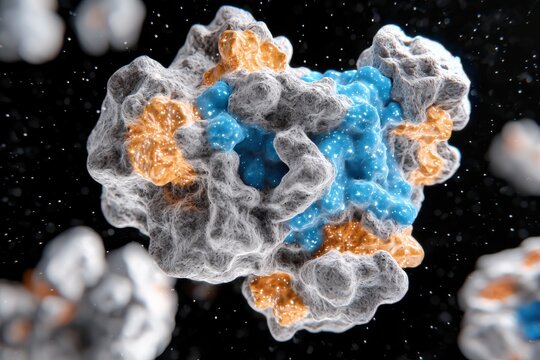 A futuristic neural connection where thoughts are visible as glowing digital waves.