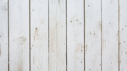 Rustic white wooden plank background with weathered texture