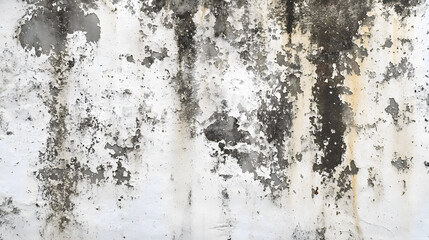 Black mold on concrete wall texture