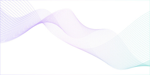 abstract modern geometric curved wave lines, abstract luxury and curved geometric frequency sound wave lines and line technology, Digital various curved frequency track equalizer.