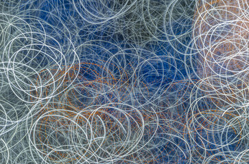 Colorful abstract movement pattern