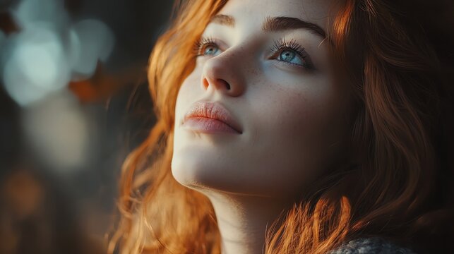 Young beauty woman developing storytelling techniques in an online filmmaking course.