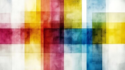 Abstract colorful geometric design, textured background, website banner.