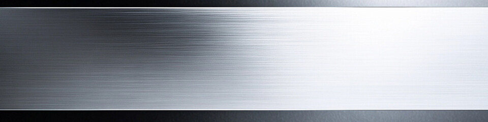 Brushed metal surface with a sleek and modern finish