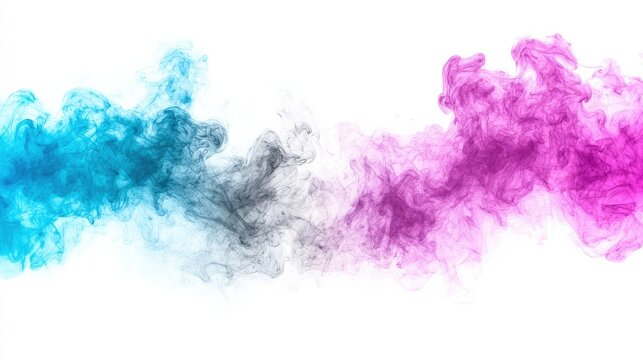 UV-reactive ink art Shimmering Gradient Forms Merge Into Organic Shapes flow into an organic expression luminescent ink.
