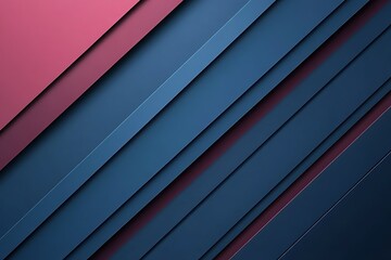 Obraz premium Elegant Dark Blue & Dark Red Abstract Background – Dynamic Striped Pattern & Glossy Light