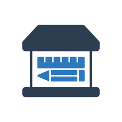 Home Plan Design Icon