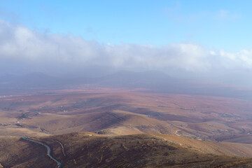 Panoramic View from Mirador de Morro Velosa, Fuerteventura