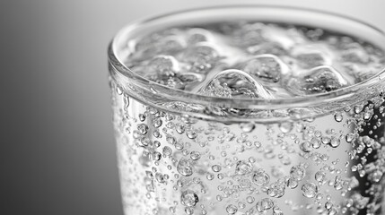 Glass of water with droplets, simplicity in everyday moments.