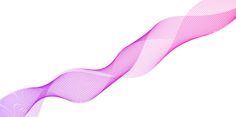 Digital energy waves technology concept abstract geometric wave lines, soft and pastel gradient color abstract geometric curved wave lines, modern background with lines and particles in unique style.