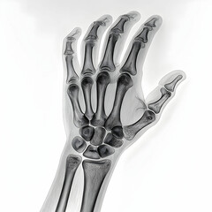 X-rays of human body parts provide detailed images for diagnosing injuries