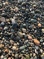 stones on the beach