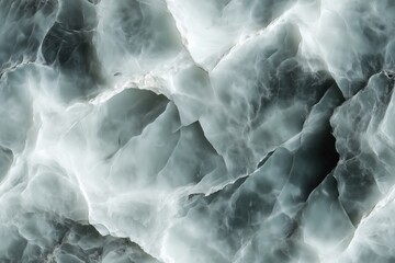Obraz premium Seamless South Onyx textured surface resembling translucent ice or marble, featuring shades of gray and white with a fluid, organic pattern.
