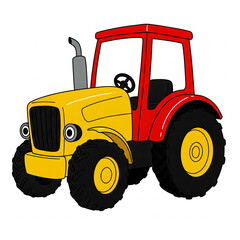 Fototapeta premium graphic drawing children's cars