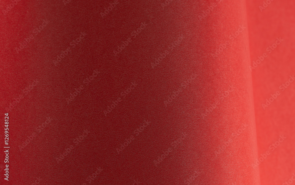 Aufkleber deep carmine paper background with a velvety matte texture and subtle gradient. rich scarlet and bur