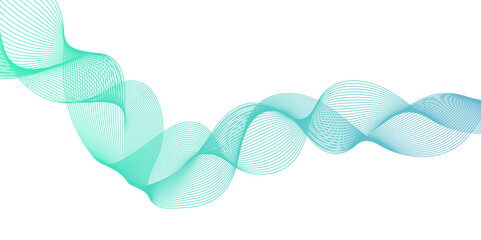 dynamic curved geometric wave line is floating, modern seamless abstract wave curve lines with flowing particles, smooth and dynamic speed wave patterns technology lines.