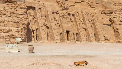 Die Tempelanlage von Abu Simbel
