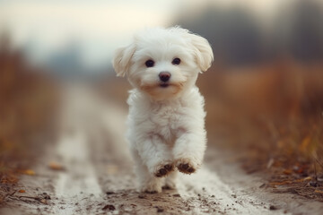 Jack Russell Terrier sitting on the floor