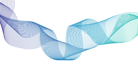 abstract background with geometric curved waves Luxury line patterns, Abstract paper wave background and abstract gradient various floating geometric lines, Technology flow grid blend curve wave line.