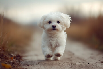 Jack Russell Terrier sitting on the floor