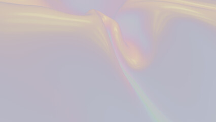 abstract gradient pastel smooth flow soft colors blend waves 3d illustration