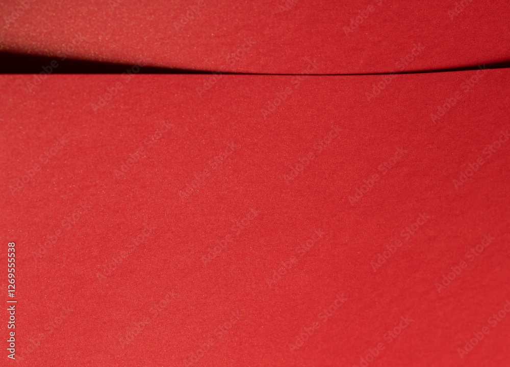 Poster Fiery crimson paper background with a smooth texture and geometric lines. Rich scarlet tones and a glowing gradient create a bold, elegant, and luxurious abstract design with dynamic contrast.