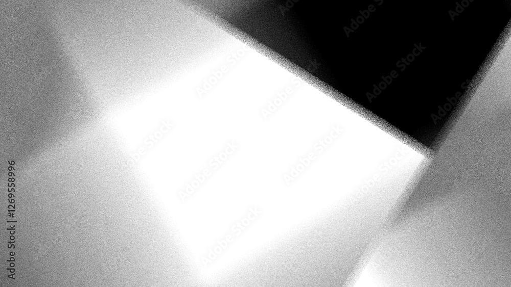 Poster engaging abstract black and white patterns that reflect aesthetic artistic styles and designs