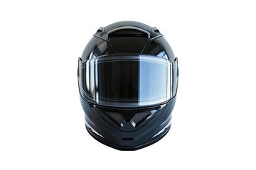 Fototapeta premium Certified Motorcycle Safety Helmet for Reliable Protection Isolated on Transparent Background