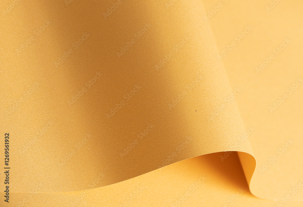 Aufkleber golden yellow paper background with a smooth texture and soft gradient. elegant, sophisticated, and 