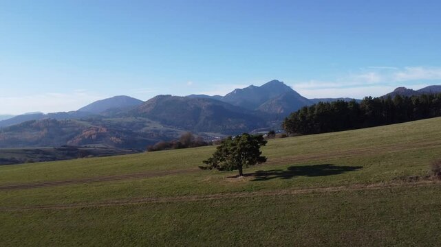 panorama of the mountains