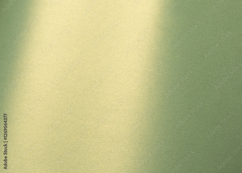 Poster pastel olive green paper background with a pearlescent, glossy texture and shimmering reflections. s