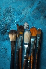 Bruss on Blue Surface