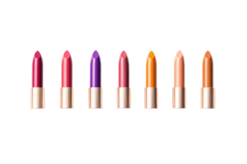 Collection of bold bullet lipsticks showcasing vibrant shades for all occasions